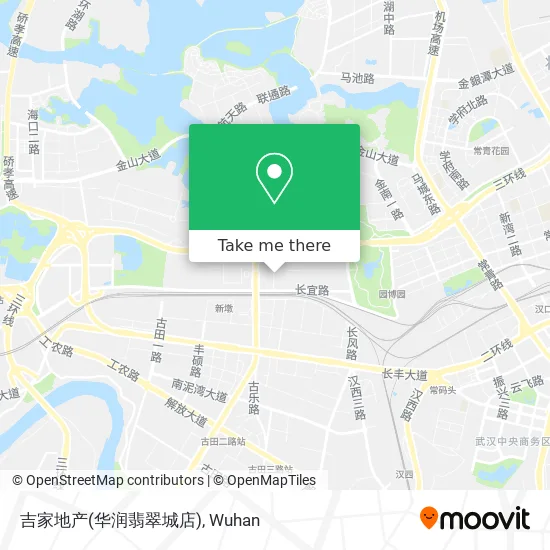 吉家地产(华润翡翠城店) map