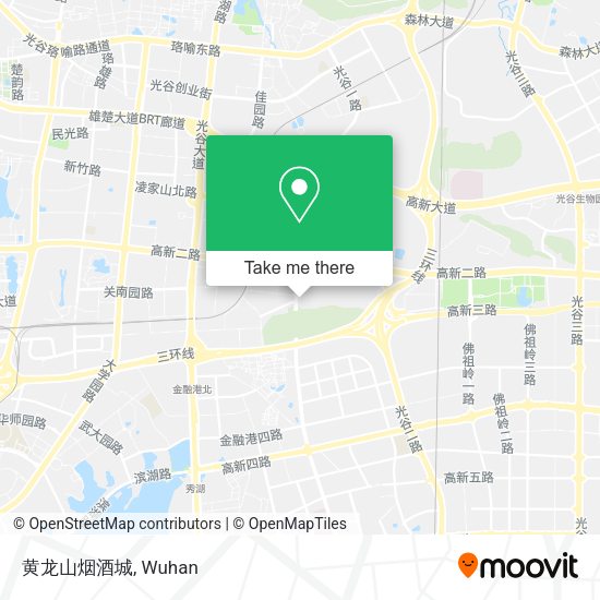 黄龙山烟酒城 map