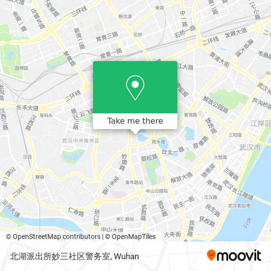 北湖派出所妙三社区警务室 map
