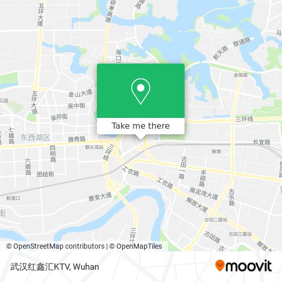 武汉红鑫汇KTV map