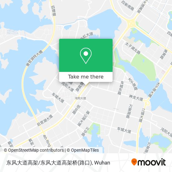 东风大道高架/东风大道高架桥(路口) map