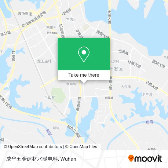 成华五金建材水暖电料 map