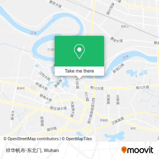 祥华帆布-东北门 map