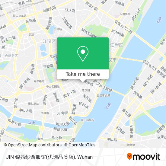 JIN·锦婚纱西服馆(优选品质店) map