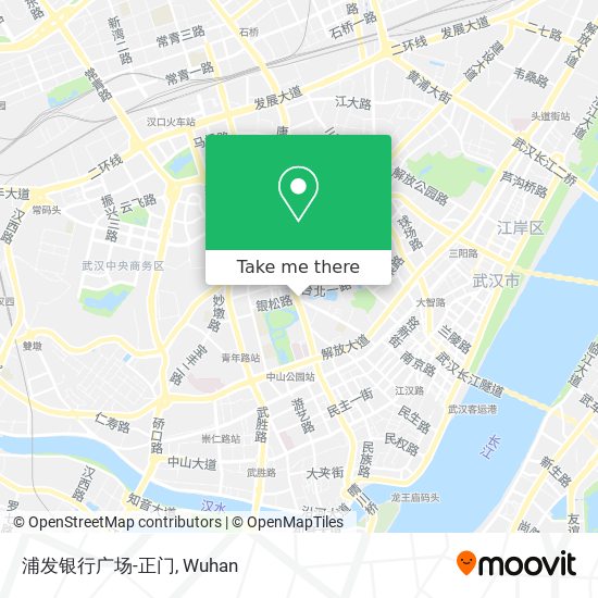 浦发银行广场-正门 map