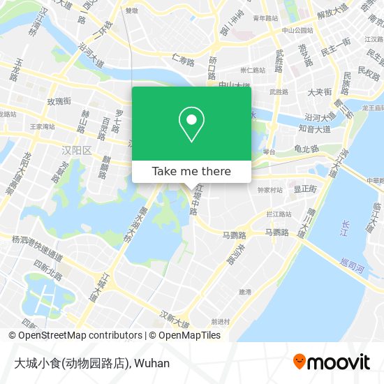 大城小食(动物园路店) map