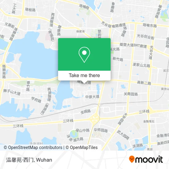 温馨苑-西门 map