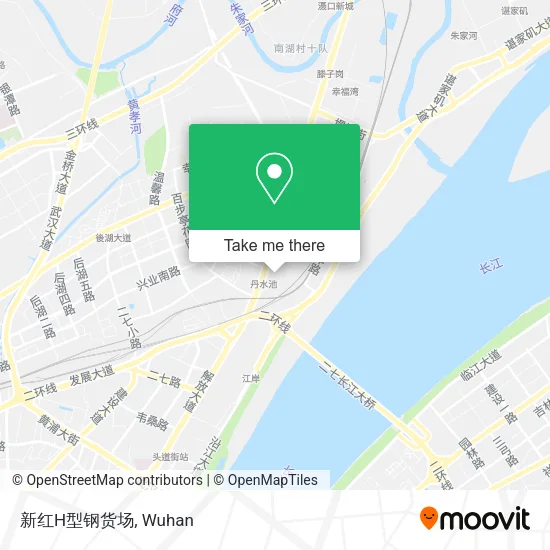 新红H型钢货场 map