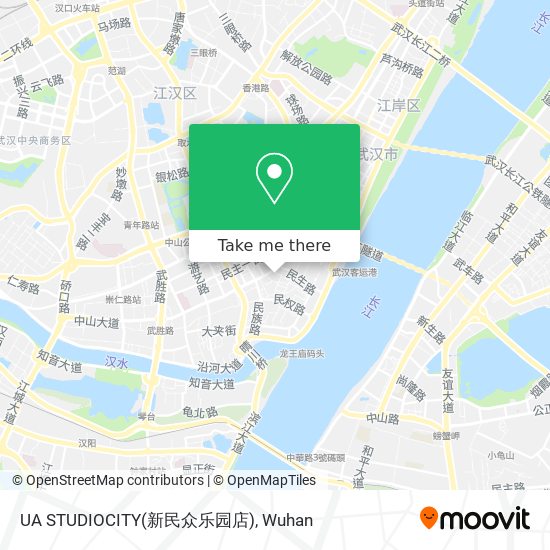 UA STUDIOCITY(新民众乐园店) map