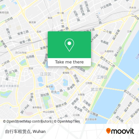 自行车租赁点 map