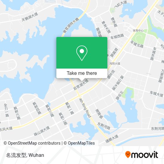 名流发型 map