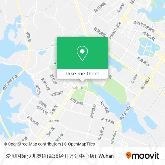 爱贝国际少儿英语(武汉经开万达中心店) map