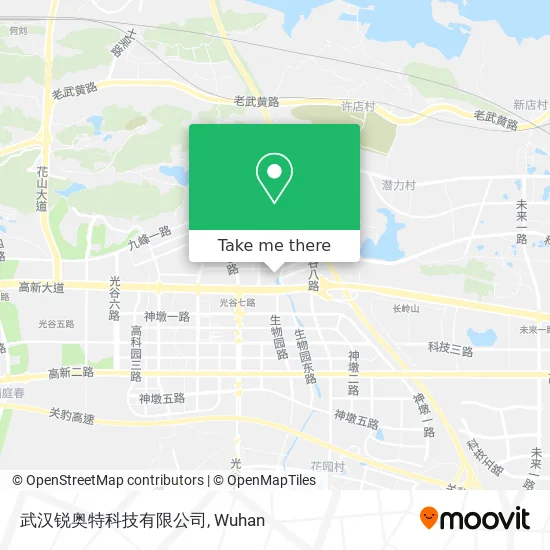 武汉锐奥特科技有限公司 map