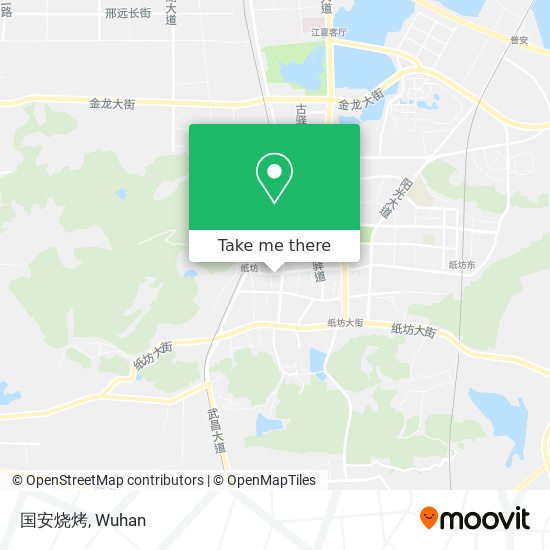 国安烧烤 map