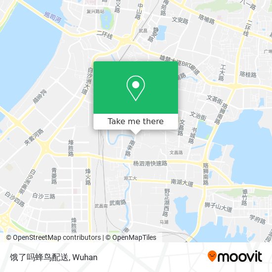 饿了吗蜂鸟配送 map