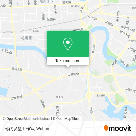 你的发型工作室 map