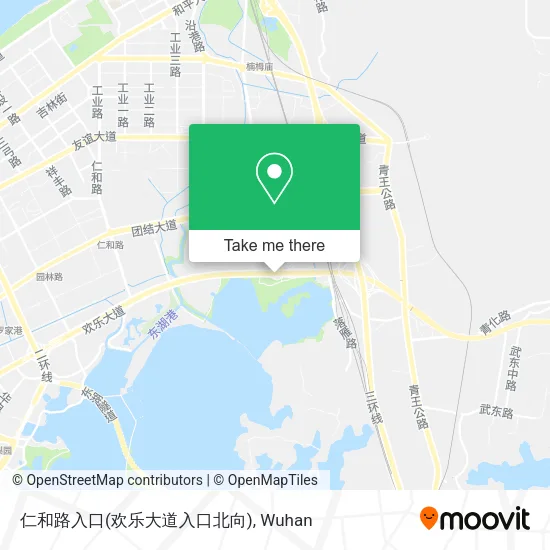 仁和路入口(欢乐大道入口北向) map