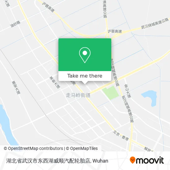湖北省武汉市东西湖威顺汽配轮胎店 map