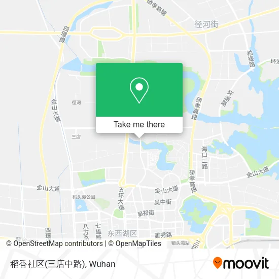 稻香社区(三店中路) map
