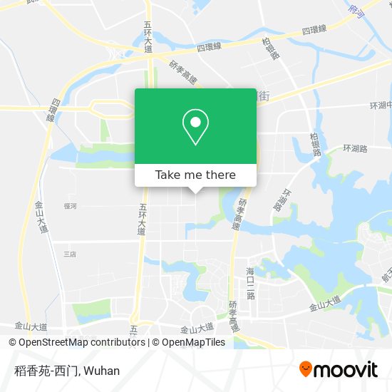 稻香苑-西门 map