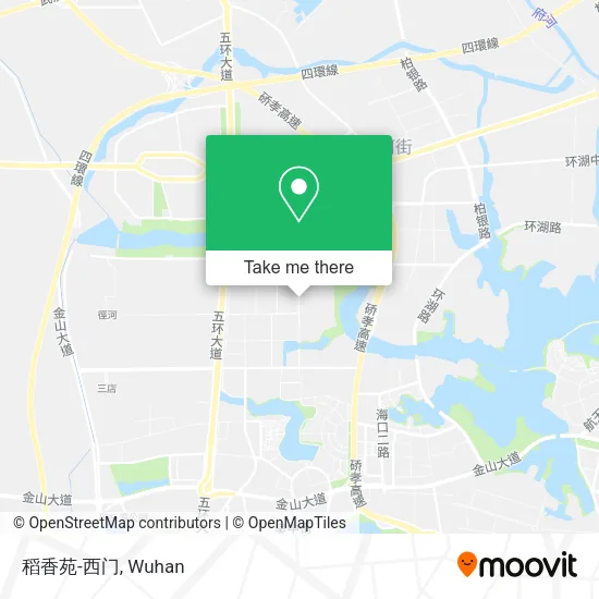 稻香苑-西门 map