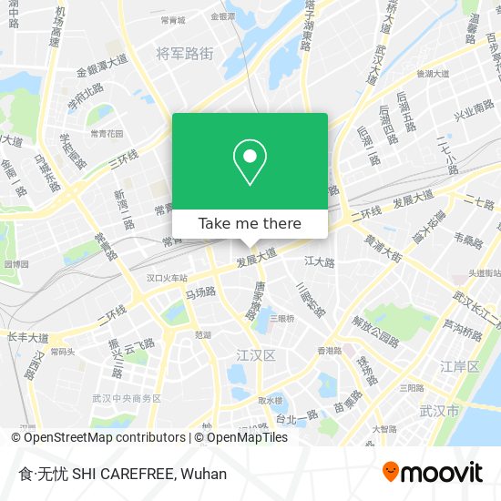 食·无忧 SHI CAREFREE map