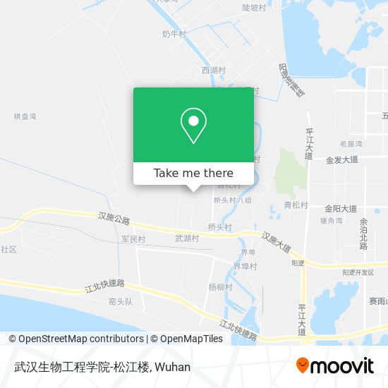 武汉生物工程学院-松江楼 map