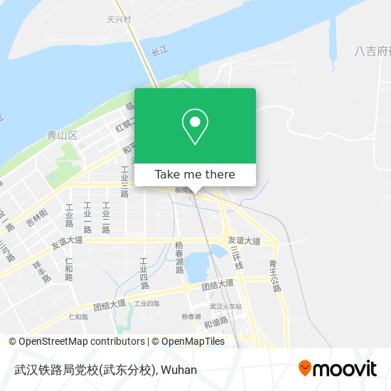 武汉铁路局党校(武东分校) map