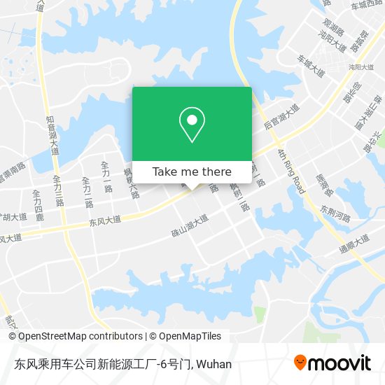 东风乘用车公司新能源工厂-6号门 map