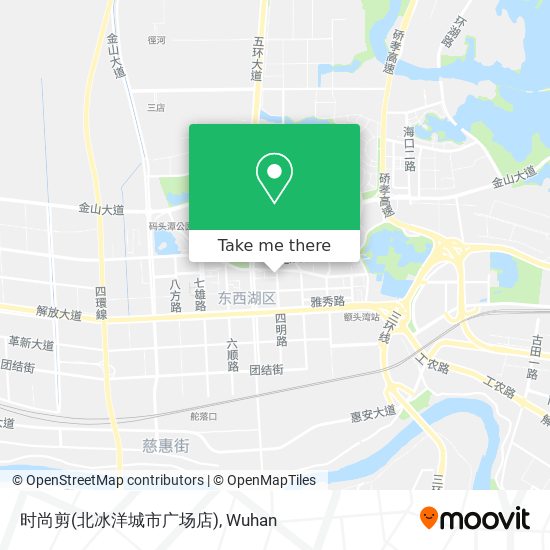 时尚剪(北冰洋城市广场店) map