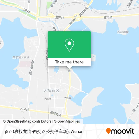 j8路(联投龙湾-西交路公交停车场) map
