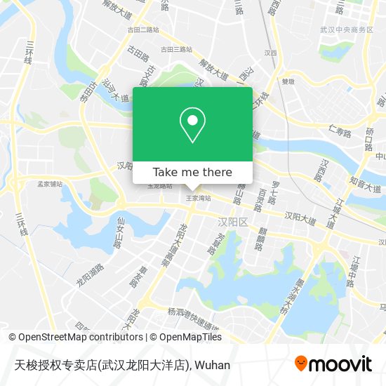 天梭授权专卖店(武汉龙阳大洋店) map