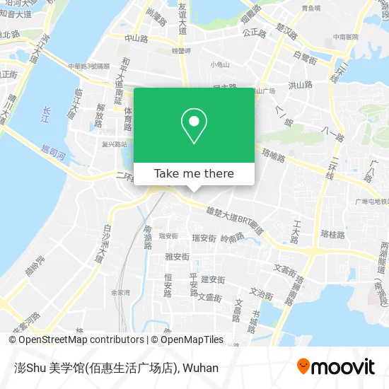 澎Shu 美学馆(佰惠生活广场店) map