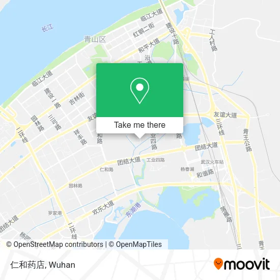 仁和药店 map