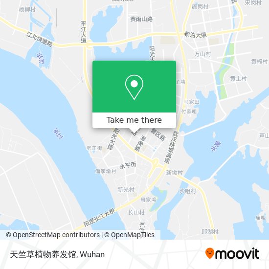 天竺草植物养发馆 map