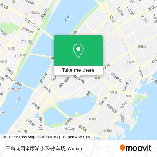 三角花园余家湖小区-停车场 map