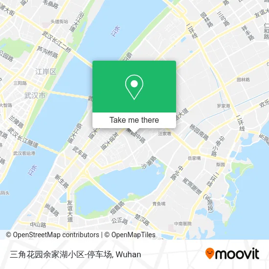三角花园余家湖小区-停车场 map