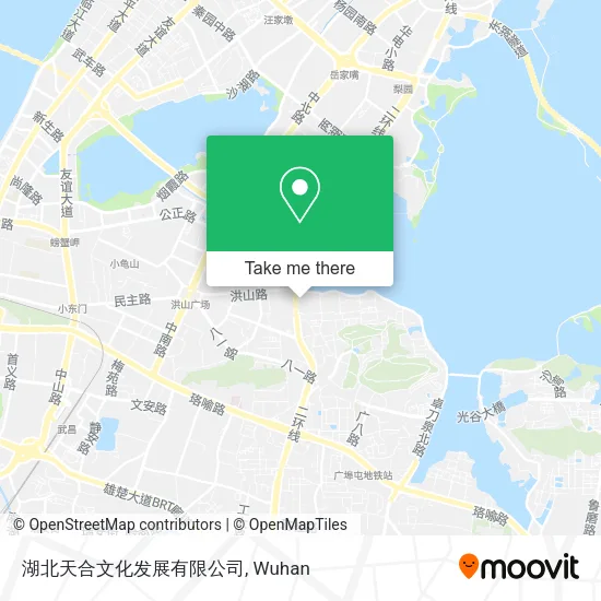 湖北天合文化发展有限公司 map