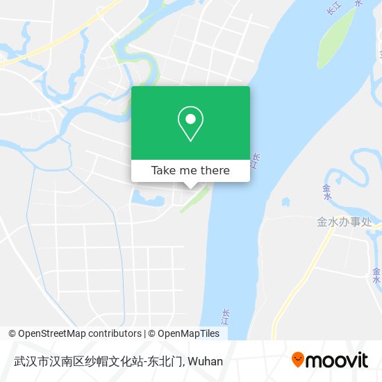 武汉市汉南区纱帽文化站-东北门 map