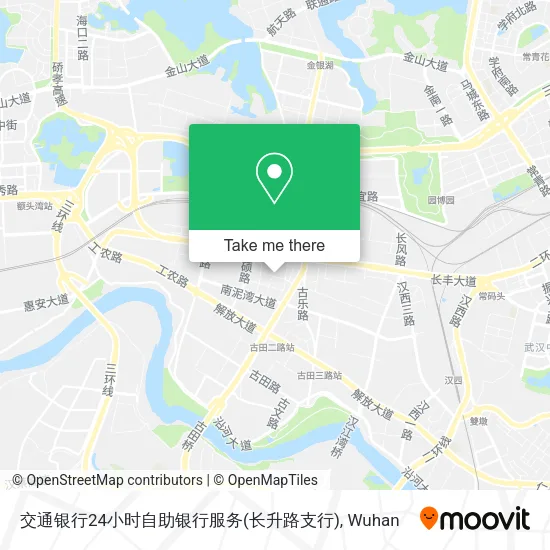 交通银行24小时自助银行服务(长升路支行) map