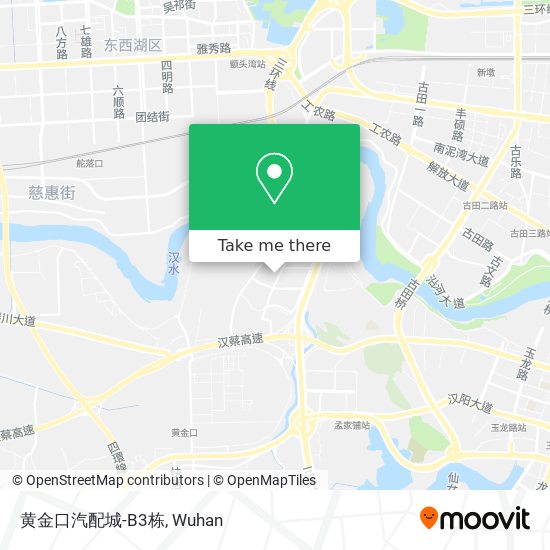 黄金口汽配城-B3栋 map