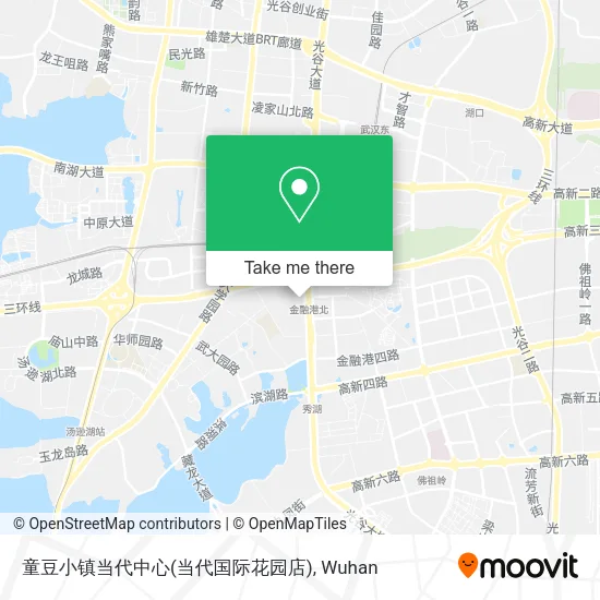 童豆小镇当代中心(当代国际花园店) map