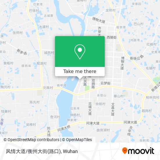 风情大道/衡州大街(路口) map