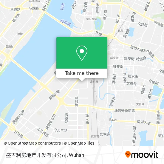 盛吉利房地产开发有限公司 map