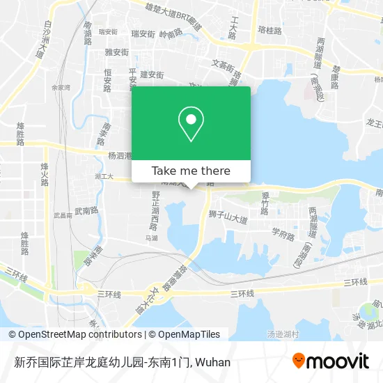 新乔国际芷岸龙庭幼儿园-东南1门 map