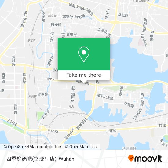 四季鲜奶吧(富源生店) map