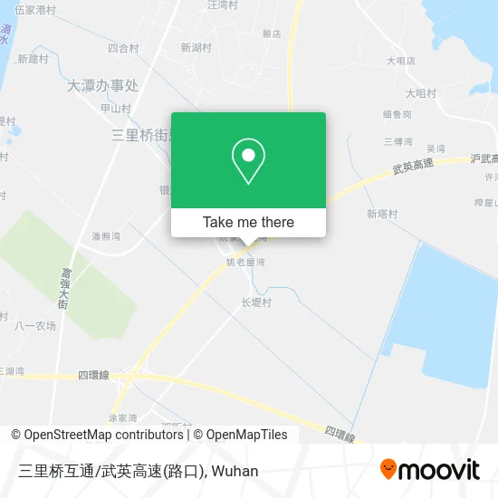 三里桥互通/武英高速(路口) map