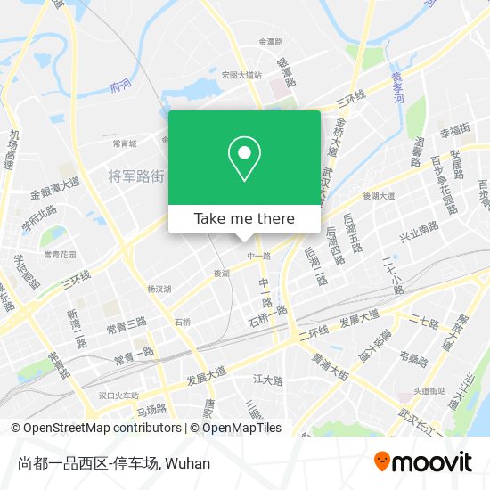 尚都一品西区-停车场 map