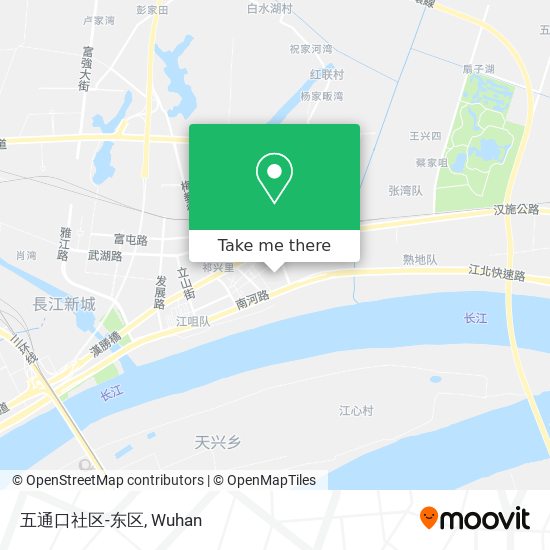 五通口社区-东区 map