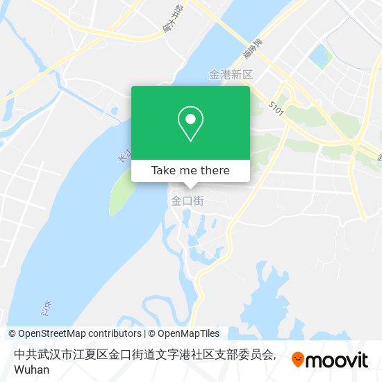 中共武汉市江夏区金口街道文字港社区支部委员会 map